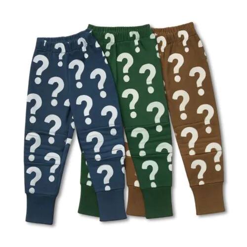 4BABIES "Rosszcsont" térdfoltos szabadidő nadrág 3-AS MIX SZETT, kisfiú