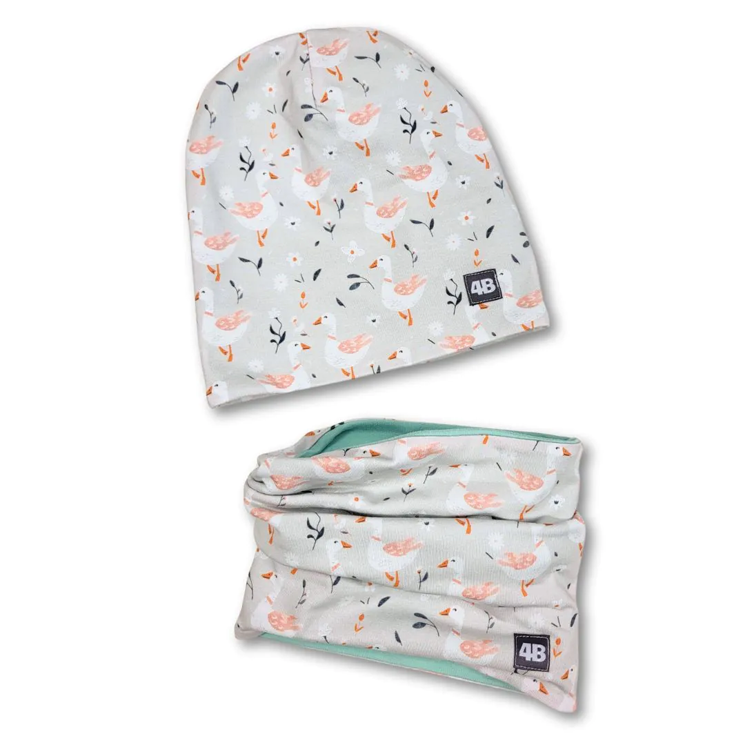 4BABIES "Gúnár Gedeon" sapka & sál szett