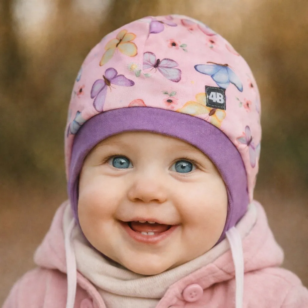 4BABIES "Vidám pillangók" Babasapka - Image 2