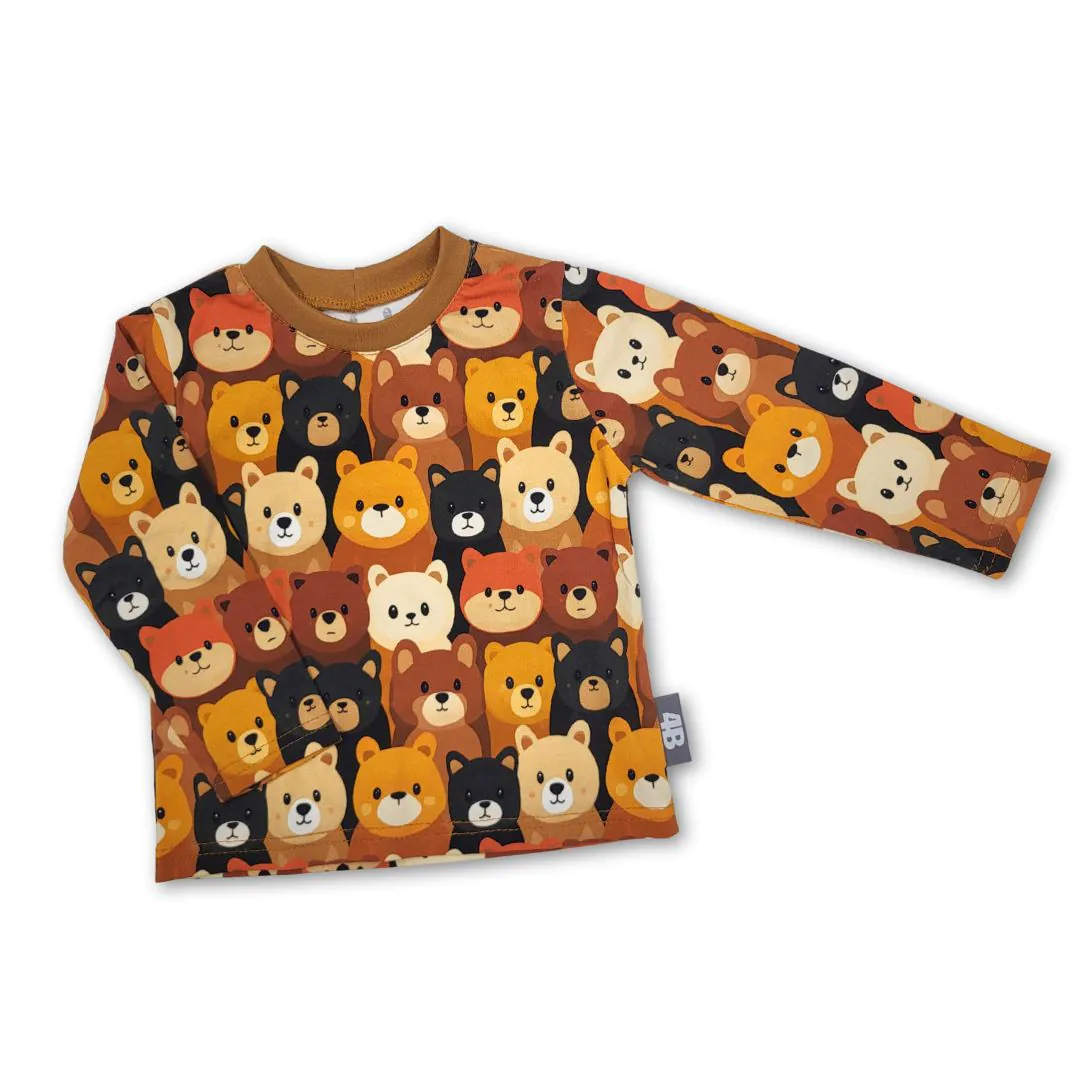 4BABIES "Macipofik" hosszú ujjú póló