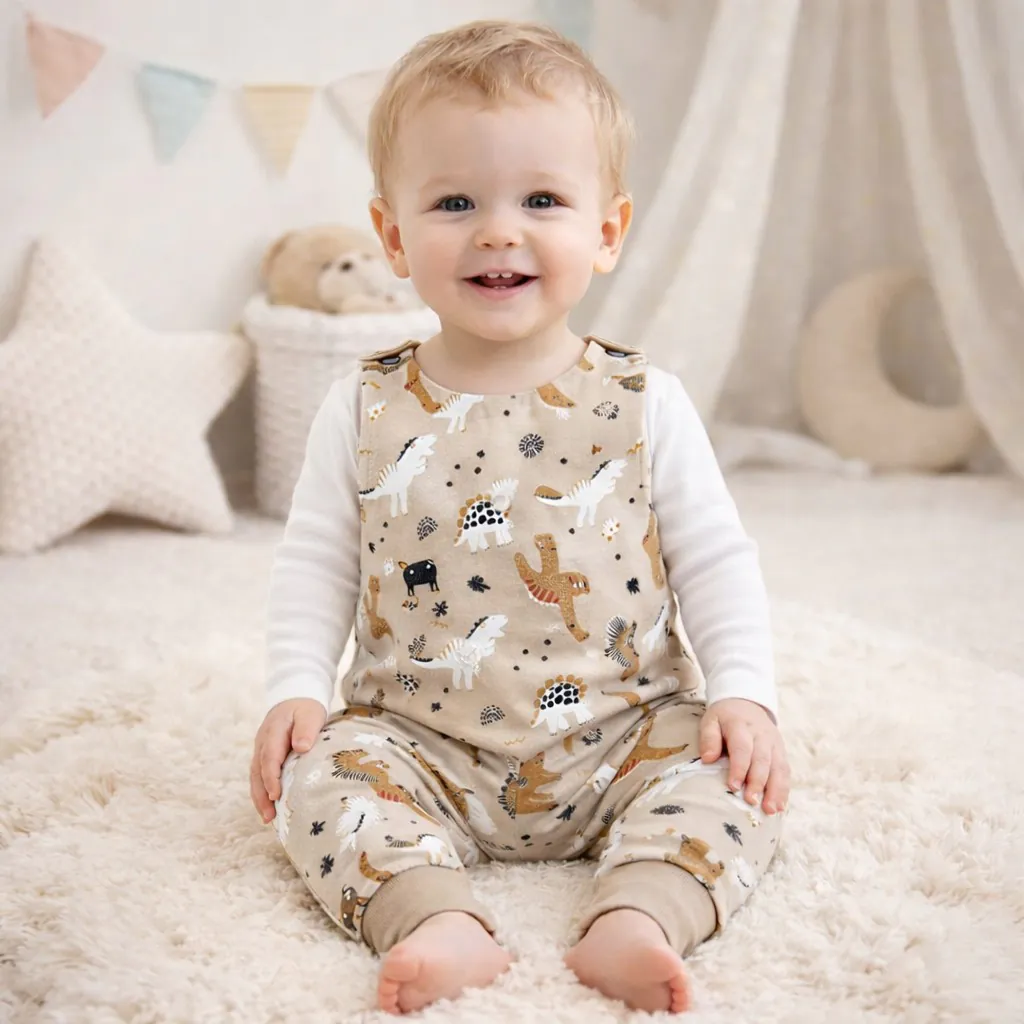 4BABIES "Dínók" rugdalózó - Image 2