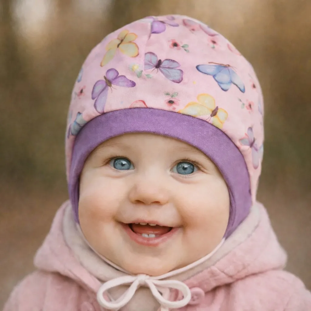 4BABIES "Vidám pillangók" Babasapka - Image 2