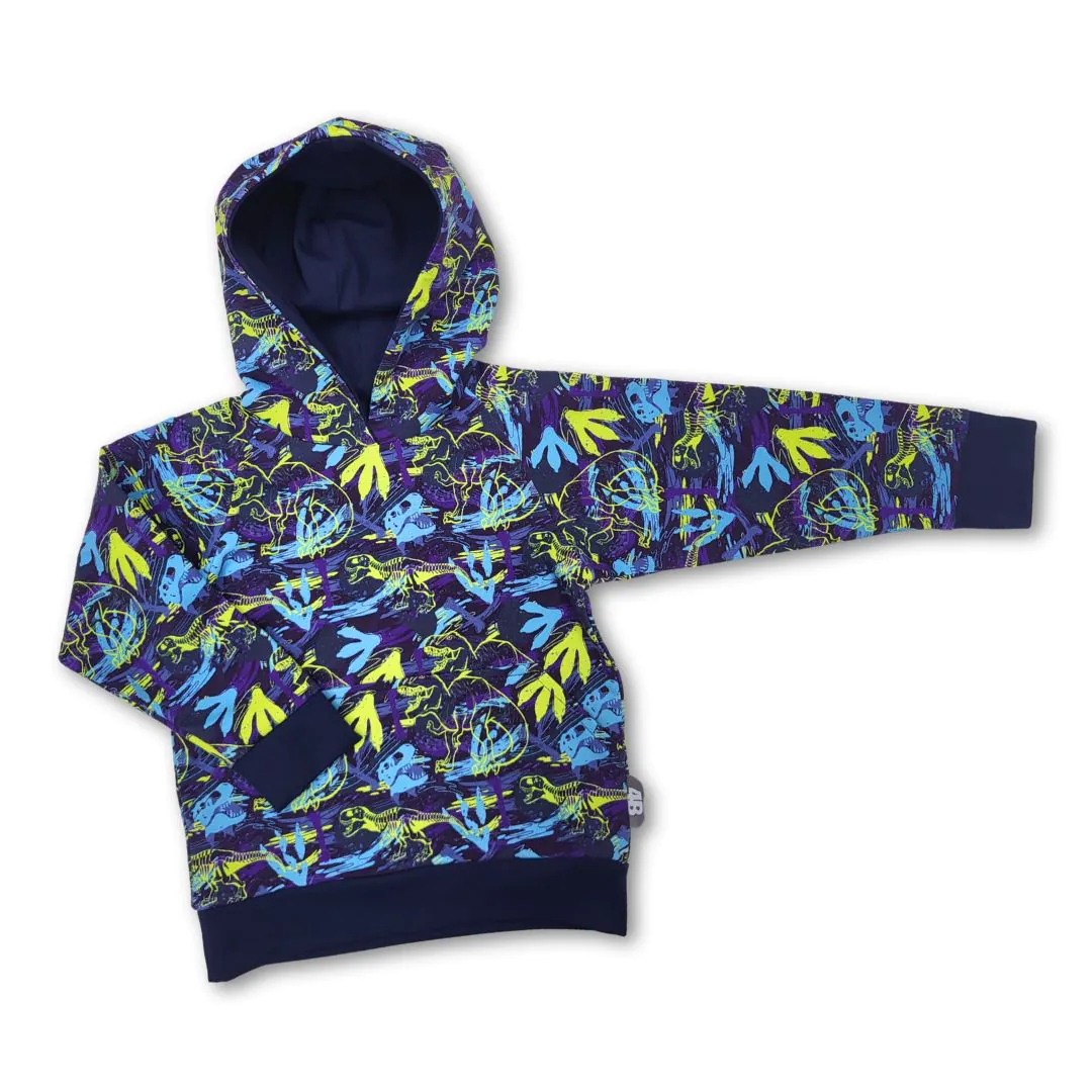 4BABIES "Trex" kapucnis pulcsi