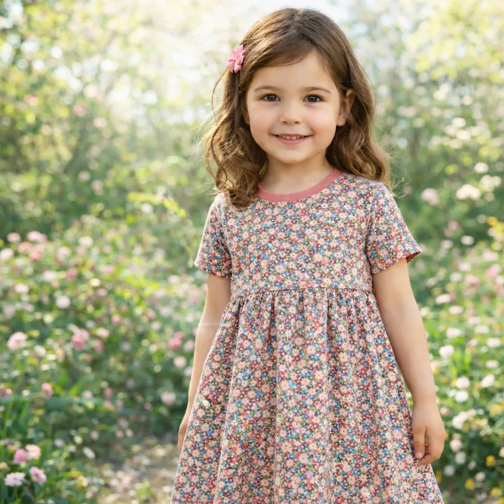 4BABIES "Virágcsoda" kislány ruha - Image 2