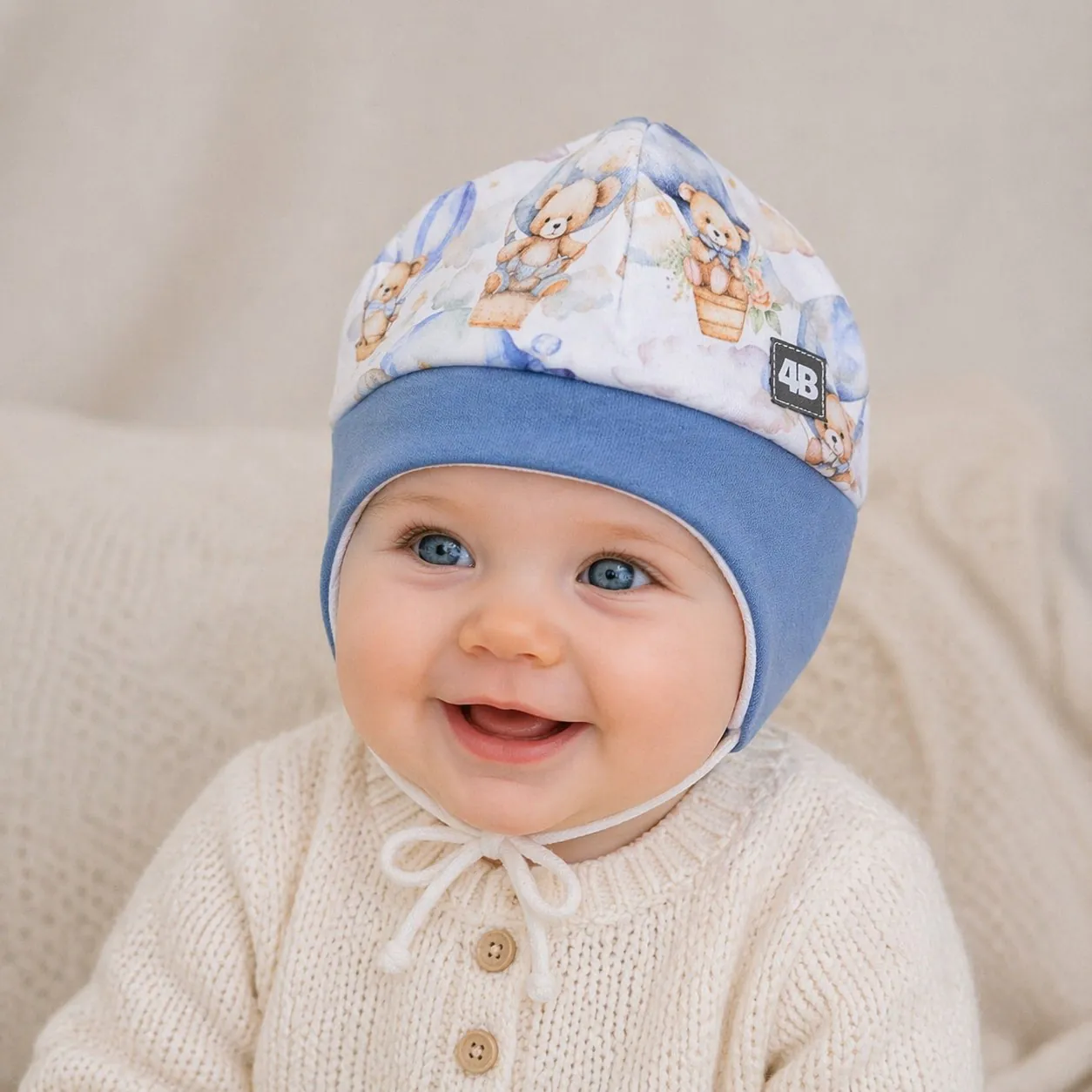 4BABIES "Léggömbös maci" babasapka - Image 2