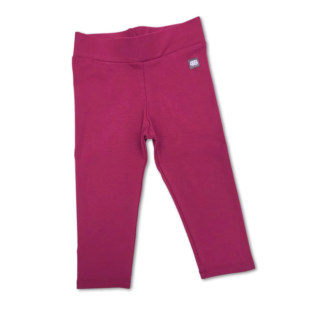 4BABIES Capri leggings, amarant