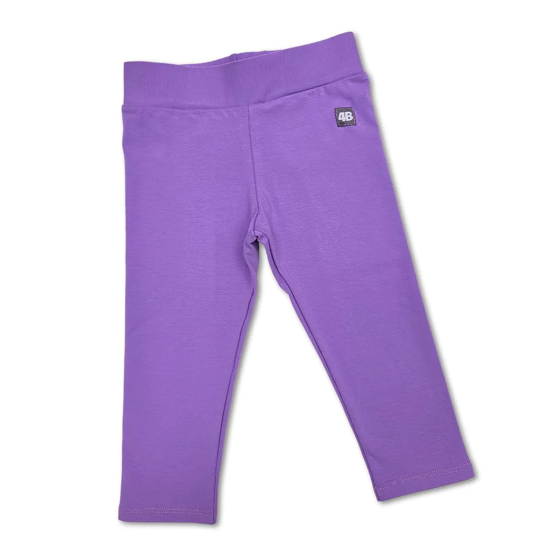 4BABIES Capri leggings, lila