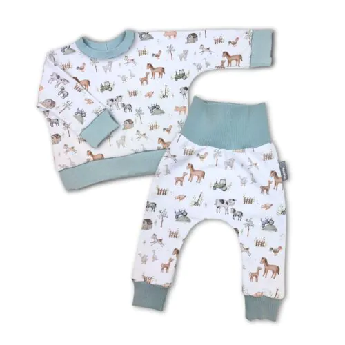 4BABIES "Kicsi Farmom" újszülött babaruha szett