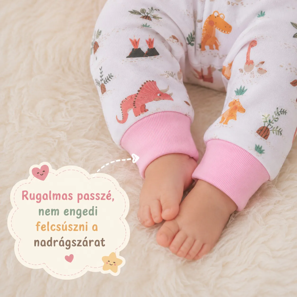 4BABIES "Dínó bébik" újszülött babaruha szett - Image 4