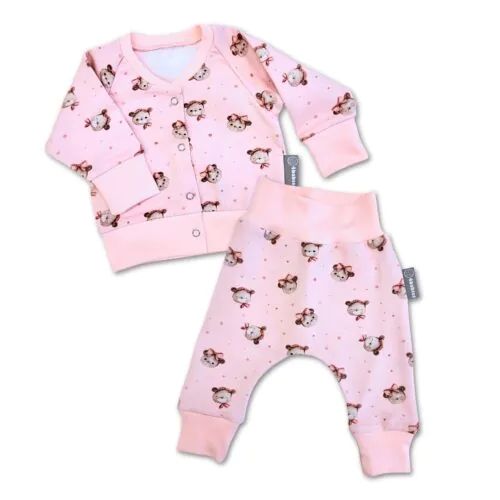 4BABIES "Macipuszi" újszülött babaruha szett