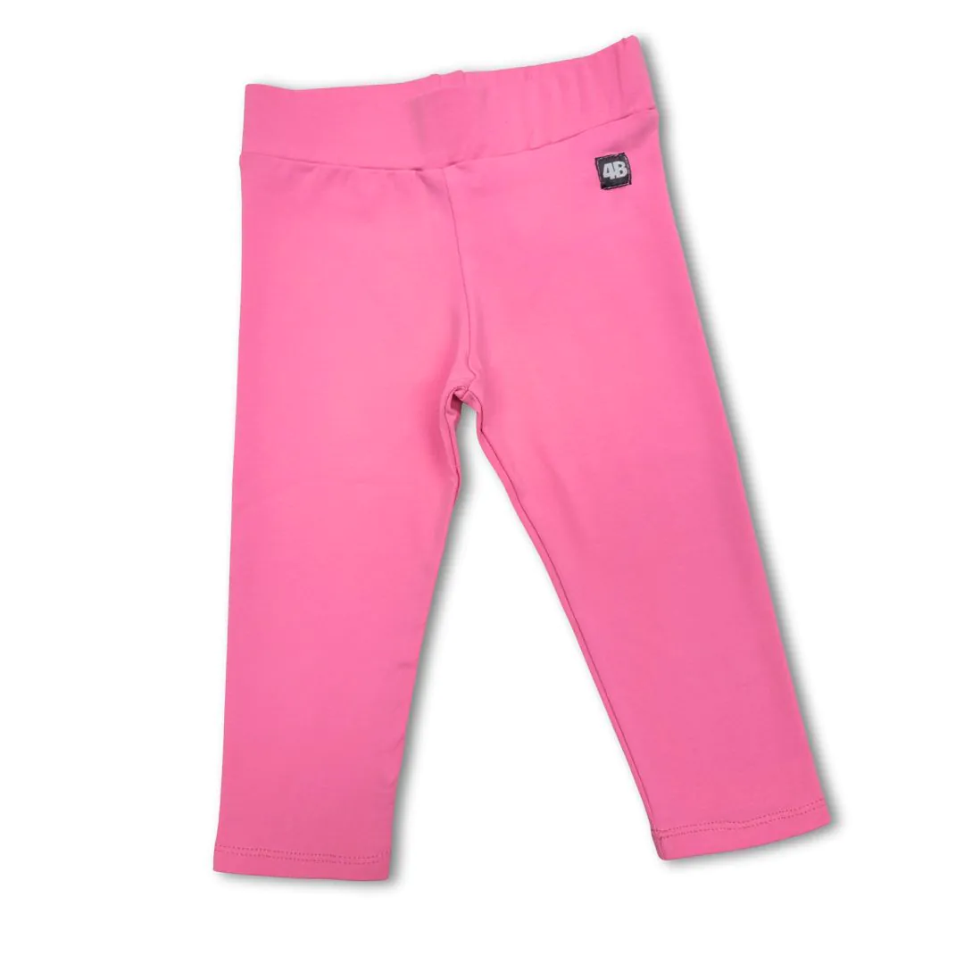 4BABIES Capri leggings, rózsaszín