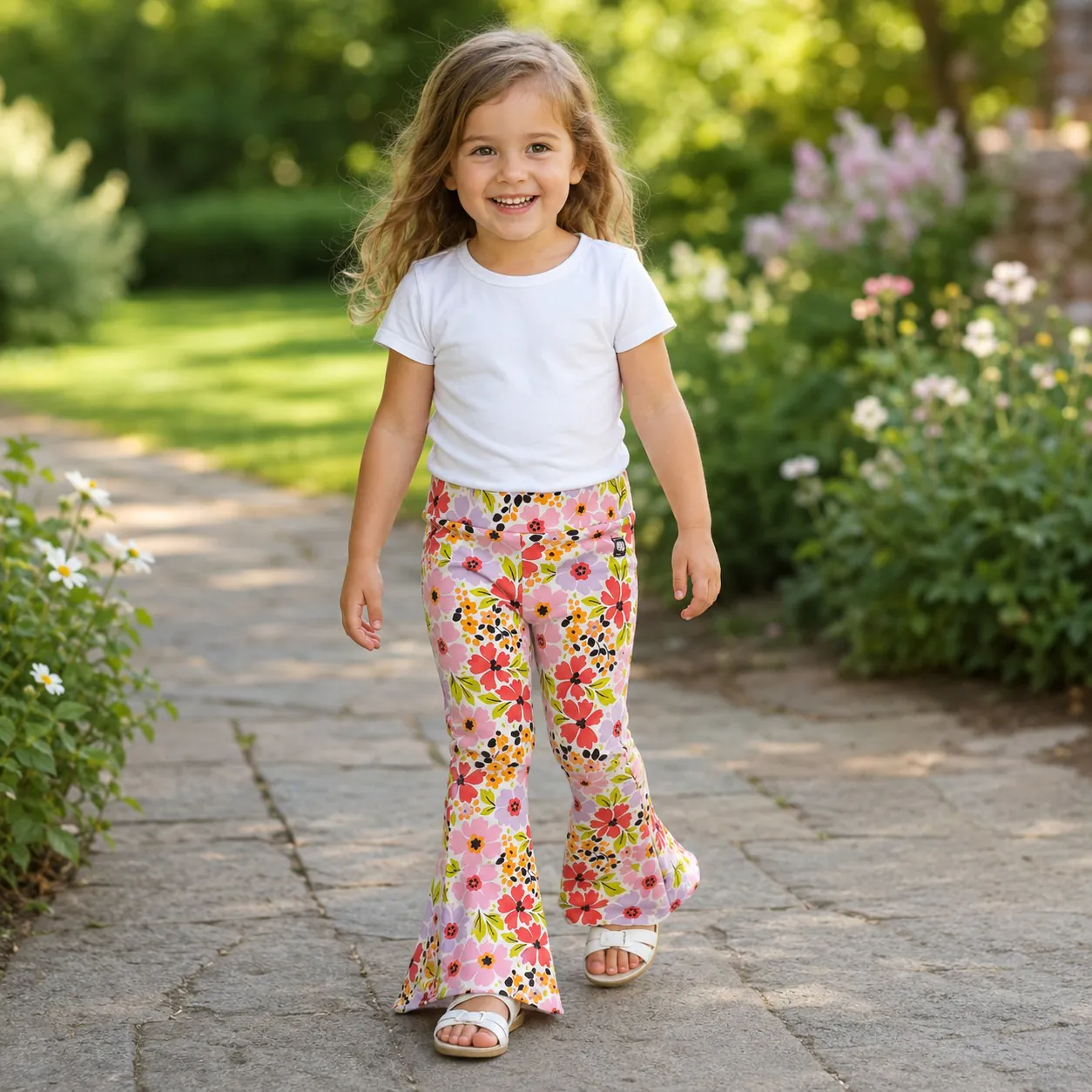 4BABIES "Virágkarnevál" trapéz leggings - Image 2
