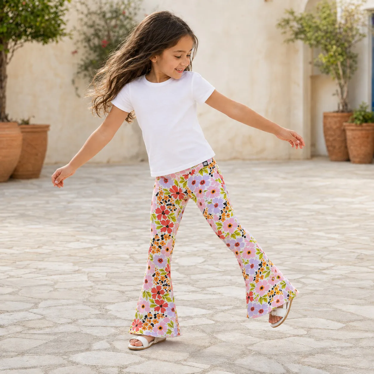 4BABIES "Virágkarnevál" trapéz leggings - Image 3