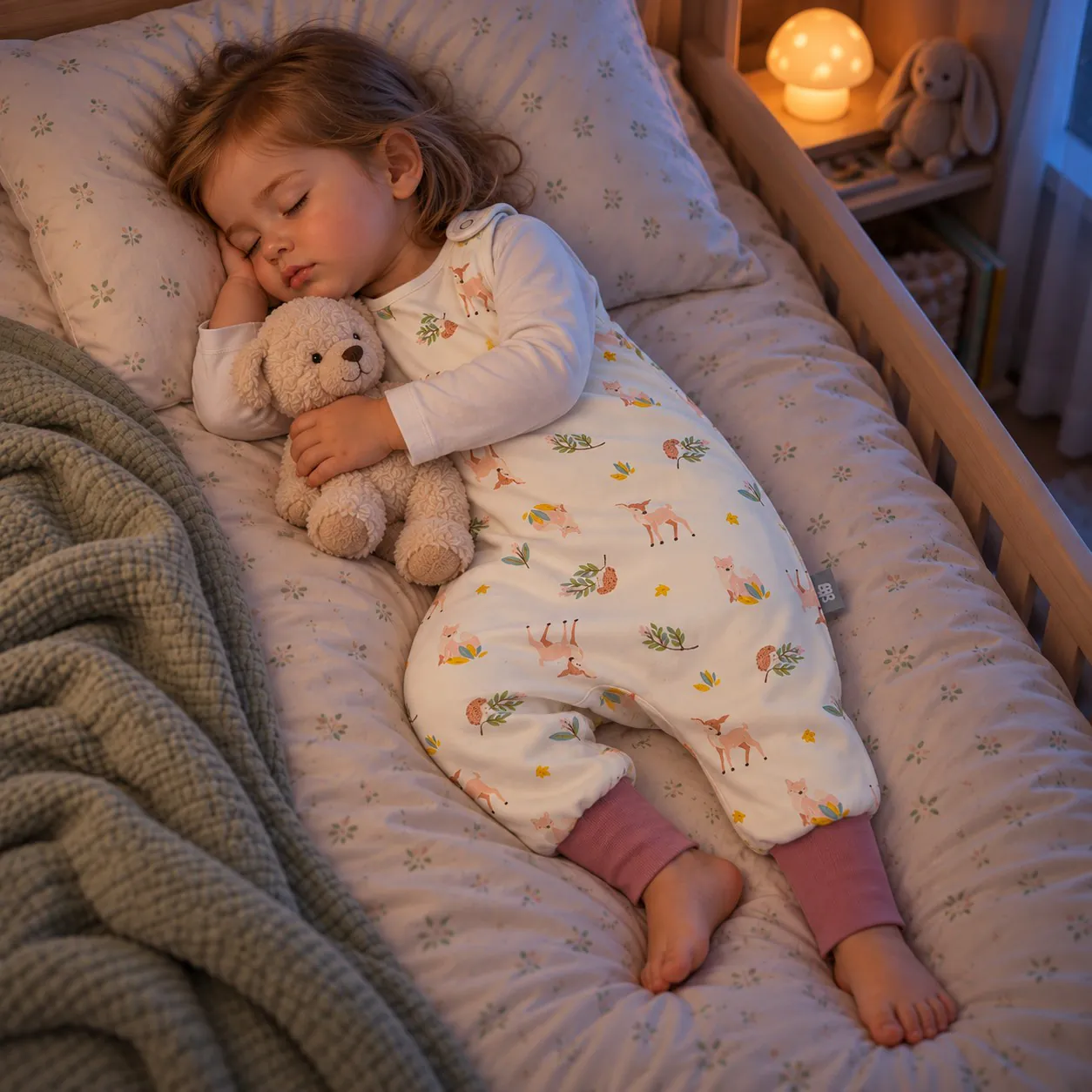 4BABIES "Erdei állatkák" tipegő hálózsák - Image 3