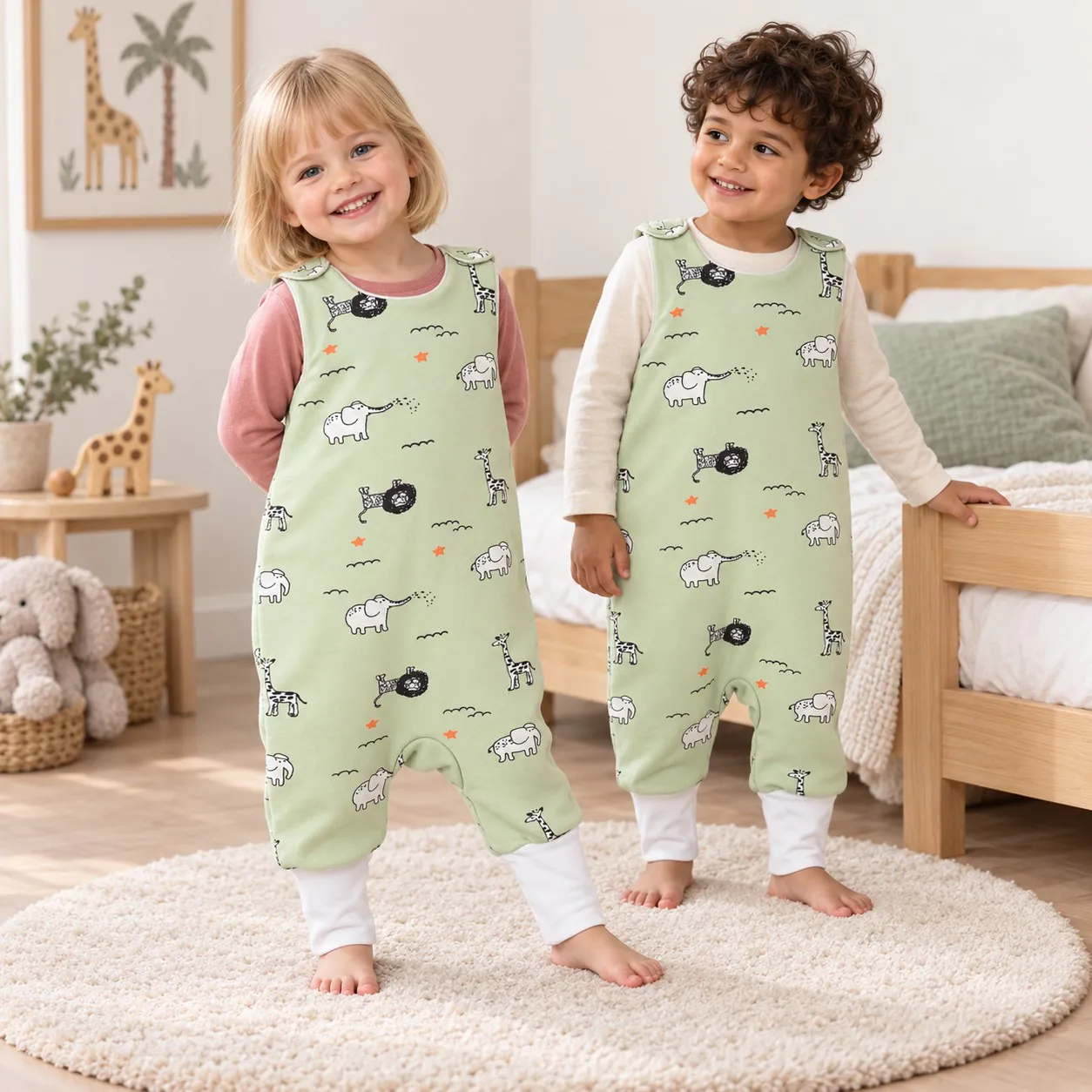 4BABIES "Szafari állatok" tipegő hálózsák - Image 4